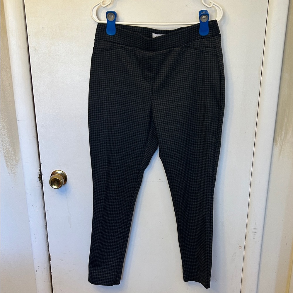 Calvin Klein Women’s Pants Black/Grey Size 10